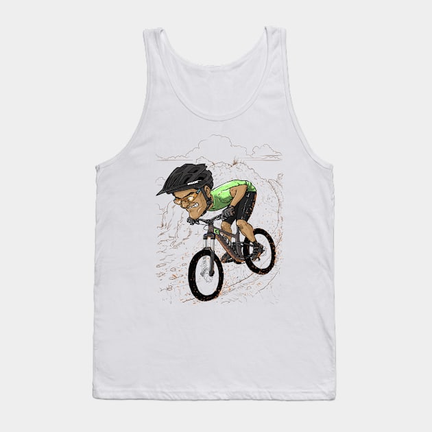 MTB Madness Tank Top by CALMA